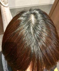 白髪が気になるけど 白髪染めではないカラーを楽しみたいroom Hair ルームヘア 半個室のプライベート美容室 渋谷 杉並 世田谷 新宿