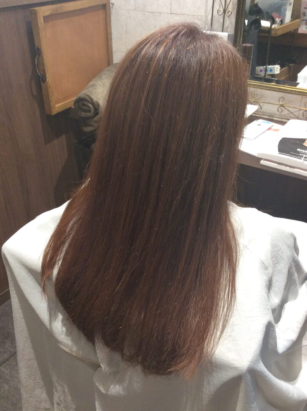 ブリーチなしのピンクグラデーションカラーにメッシュをon Room Hair ルームヘア 半個室のプライベート美容室 渋谷 杉並 世田谷 新宿