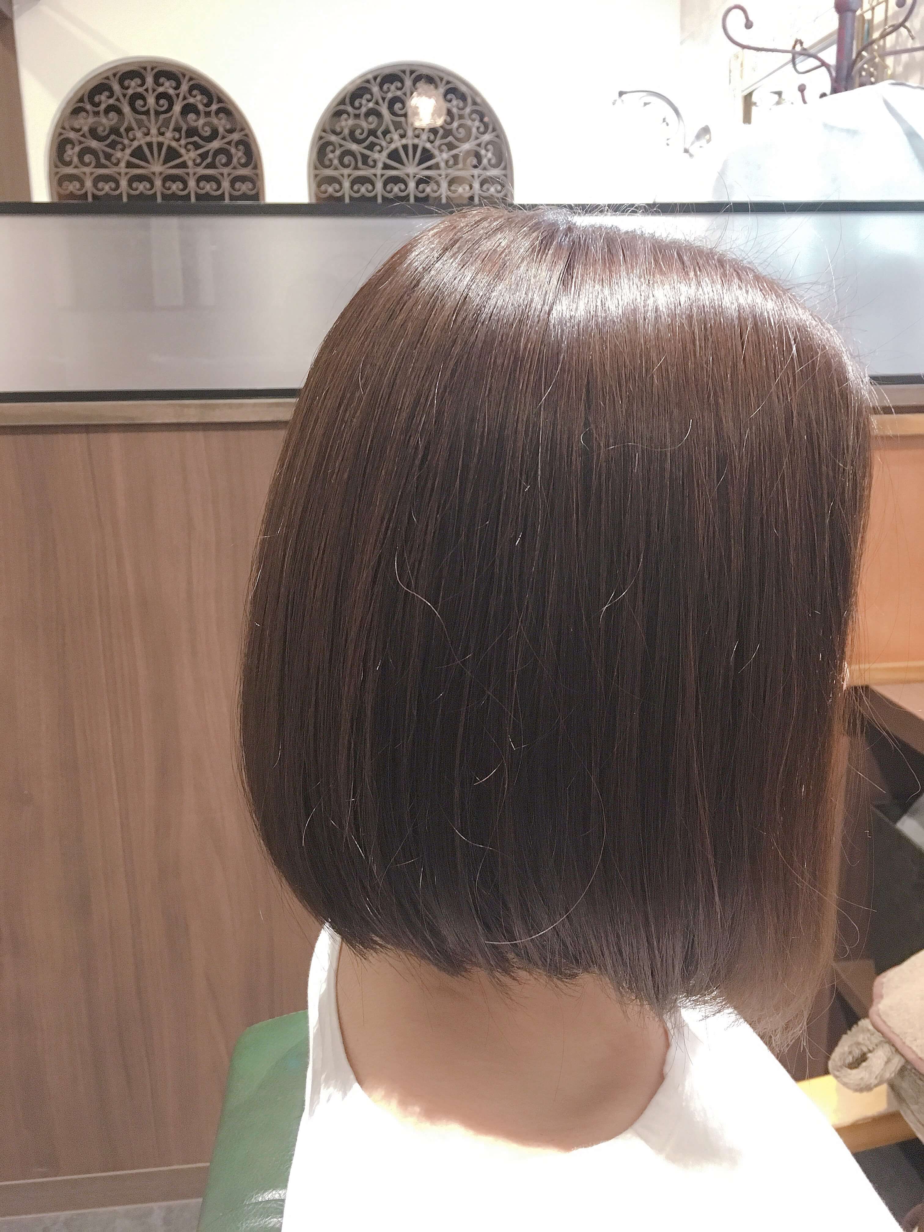 朝を楽ちんに ブロー全くなしで 手で乾かすだけで内巻きボブ Room Hair ルームヘア 半個室のプライベート美容室 渋谷 杉並 世田谷 新宿