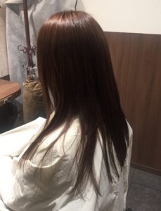 重めロングを卒業 長さは変えず軽やかスタイル Room Hair ルームヘア 半個室のプライベート美容室 渋谷 杉並 世田谷 新宿