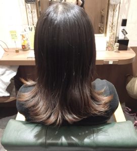 ミディアムヘアから肩上ボブにチェンジroom Hair ルームヘア 半個室のプライベート美容室 渋谷 杉並 世田谷 新宿